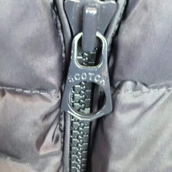 Rare Scotch and Soda Quilted Down and Feather Hooded Puffer Jacket Sz XXL/2X - Picture 10 of 14